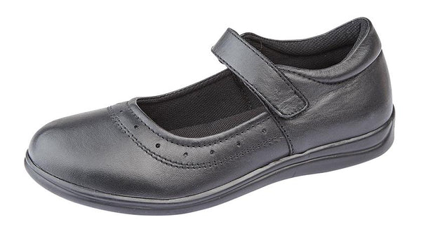 ROAMERS  [KIDS G859A]  Touch Fastening Girls Shoe - Schoolwear Centres | School Uniform Centres