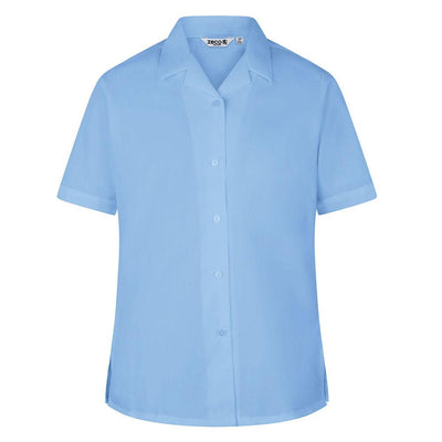 Short Sleeve Revere Blouses - Twin Packs - Schoolwear Centres | School Uniform Centres