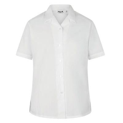 Short Sleeve Revere Blouses - Twin Packs - Schoolwear Centres | School Uniform Centres