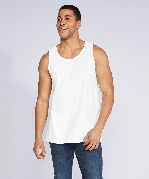 Red - Softstyle™ adult tank top Vests Gildan T-Shirts & Vests Schoolwear Centres