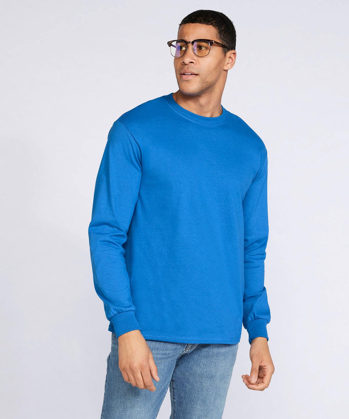 Light Pink - Ultra Cotton™ adult long sleeve t-shirt T-Shirts Gildan Merch, Must Haves, T-Shirts & Vests Schoolwear Centres