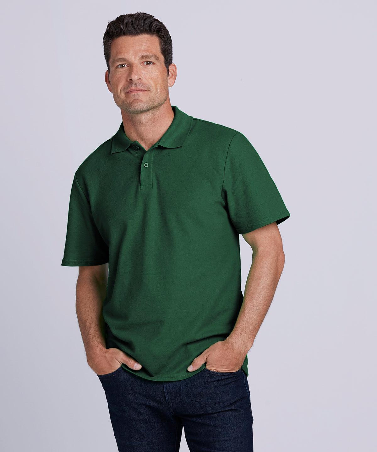 Sand - Softstyle™ adult double piqué polo Polos Gildan Must Haves, Polos & Casual, Raladeal - Recently Added, Rebrandable Schoolwear Centres