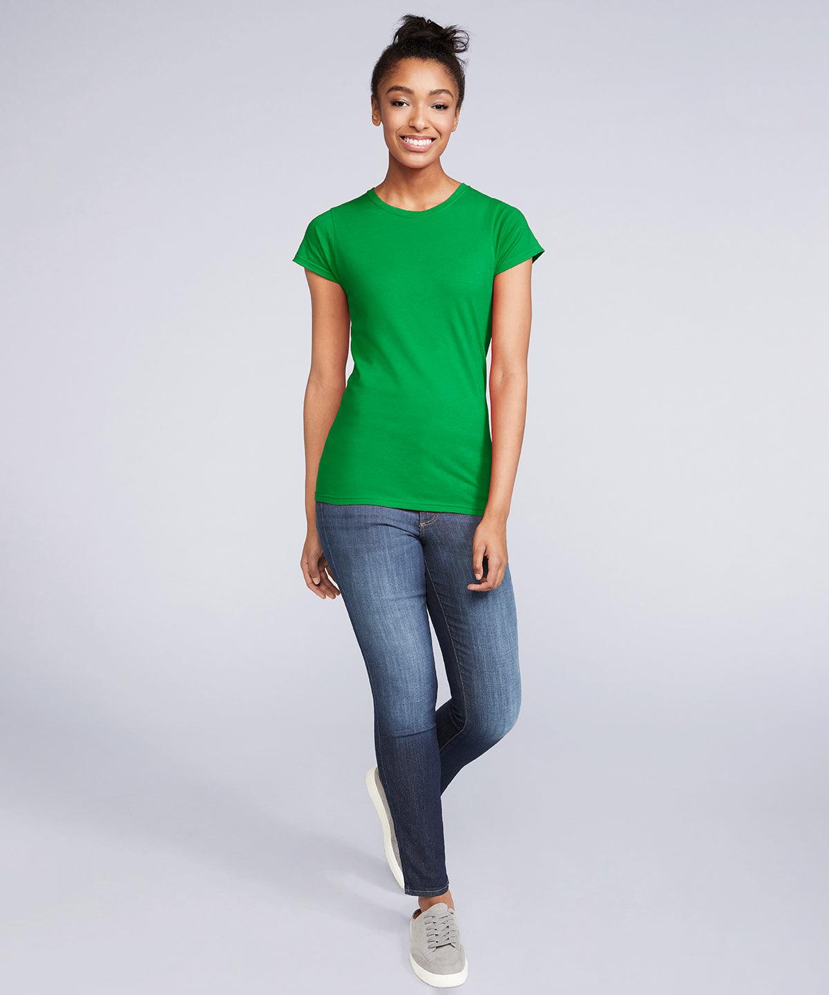 Heliconia - Softstyle™ women's ringspun t-shirt T-Shirts Gildan Must Haves, Raladeal - Recently Added, T-Shirts & Vests Schoolwear Centres