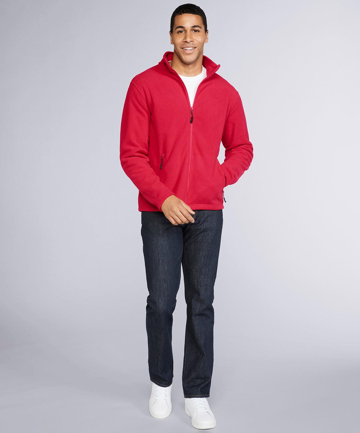 Red - Hammer™ unisex microfleece jacket Jackets Gildan Jackets & Coats, Must Haves, Plus Sizes, Raladeal - Recently Added, Workwear Schoolwear Centres