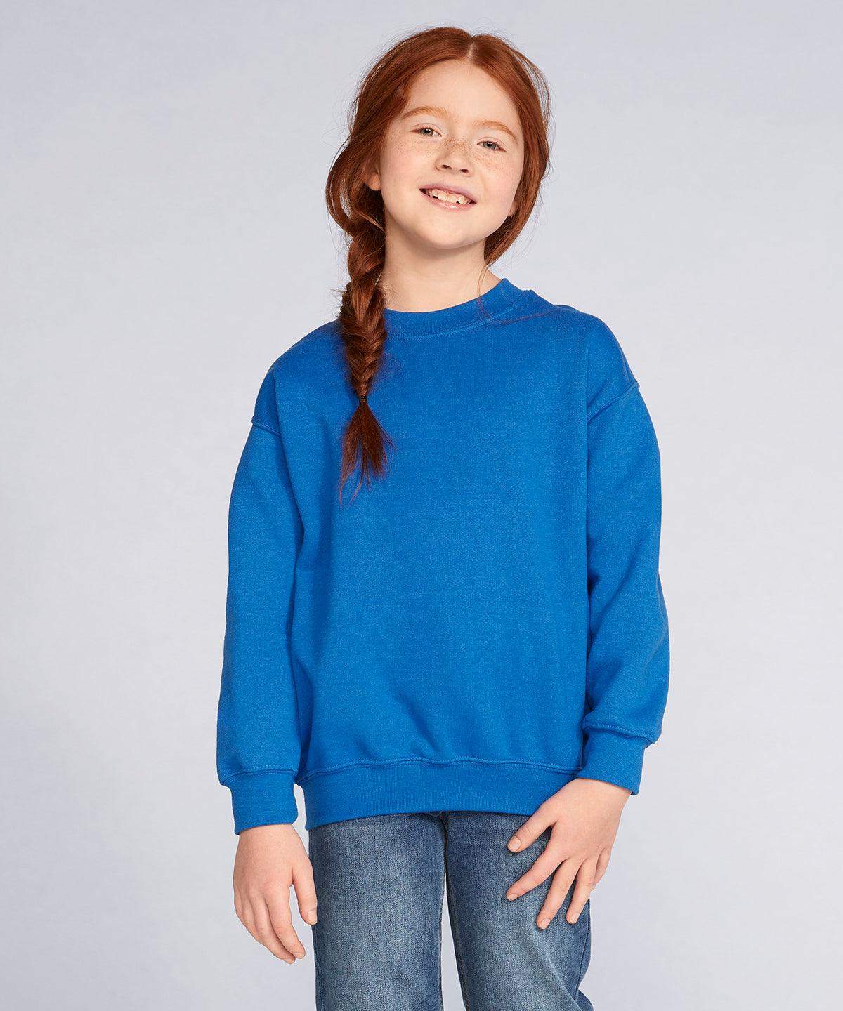 Royal - Heavy Blend™ youth crew neck sweatshirt Sweatshirts Gildan Junior, Must Haves, Raladeal - Recently Added, Sweatshirts Schoolwear Centres