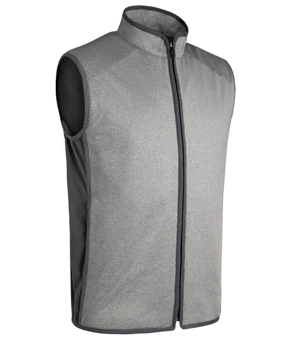 Light Grey Marl/Charcoal - g.Shiel performance gilet Body Warmers Glenmuir Gilets and Bodywarmers, Golf, Jackets & Coats, New For 2021, New Styles For 2021, Raladeal - Recently Added Schoolwear Centres