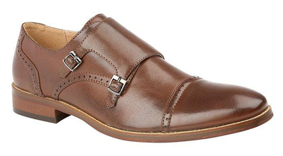 GOOR  Twin Buckle Monk Shoe - Schoolwear Centres | School Uniform Centres