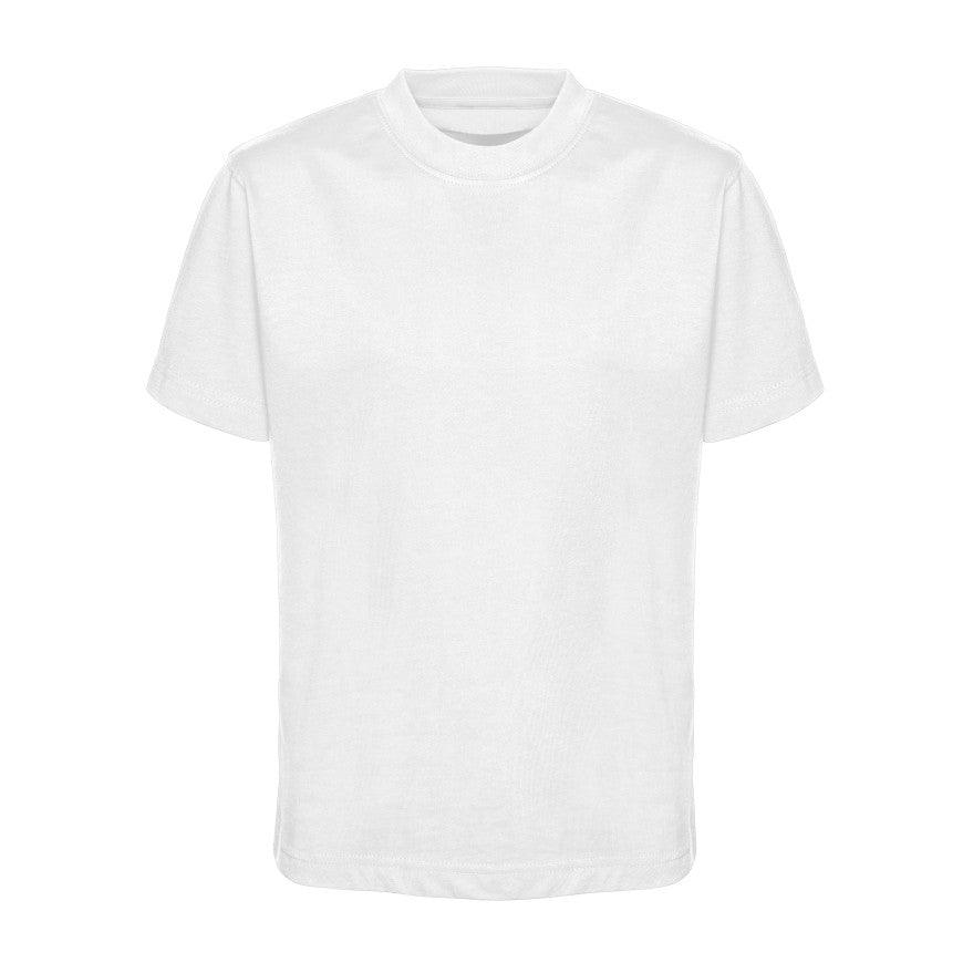 Ghyllgrove Community Primary School | White T-Shirt with School Logo - Schoolwear Centres | School Uniforms near me