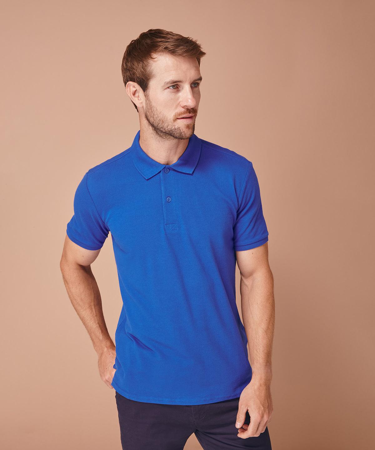 Black* - Micro-fine piqué polo shirt Polos Henbury Must Haves, Plus Sizes, Polos & Casual, Raladeal - Recently Added, Rebrandable Schoolwear Centres