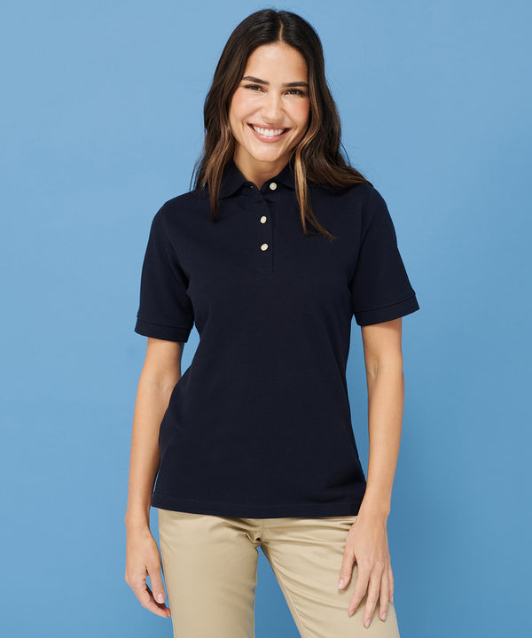 Women's classic cotton piqué polo shirt