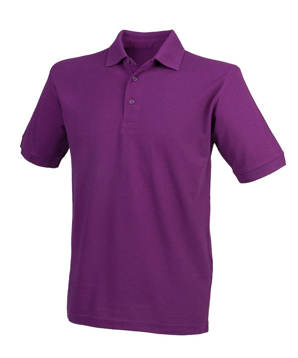 Magenta - 65/35 Classic piqué polo shirt Polos Henbury Must Haves, Plus Sizes, Polos & Casual, Raladeal - Recently Added, Safe to wash at 60 degrees, Sale, Workwear Schoolwear Centres