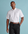 Lilac - Short sleeve classic Oxford shirt Shirts Henbury Back to Business, Must Haves, Plus Sizes, Sale, Shirts & Blouses, Workwear Schoolwear Centres