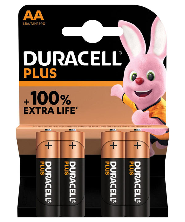 Standard - Duracell Plus Power AA batteries 4-pack Batteries Home & Living Christmas, Gifting & Accessories, Homewares & Towelling Schoolwear Centres