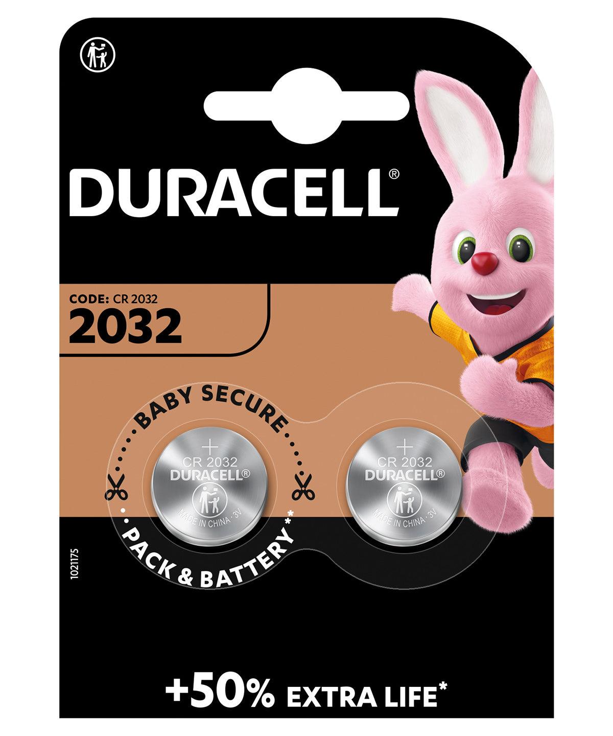 Standard - Duracell CR2032 lithium batteries 2-pack Batteries Home & Living Christmas, Gifting & Accessories, Homewares & Towelling Schoolwear Centres