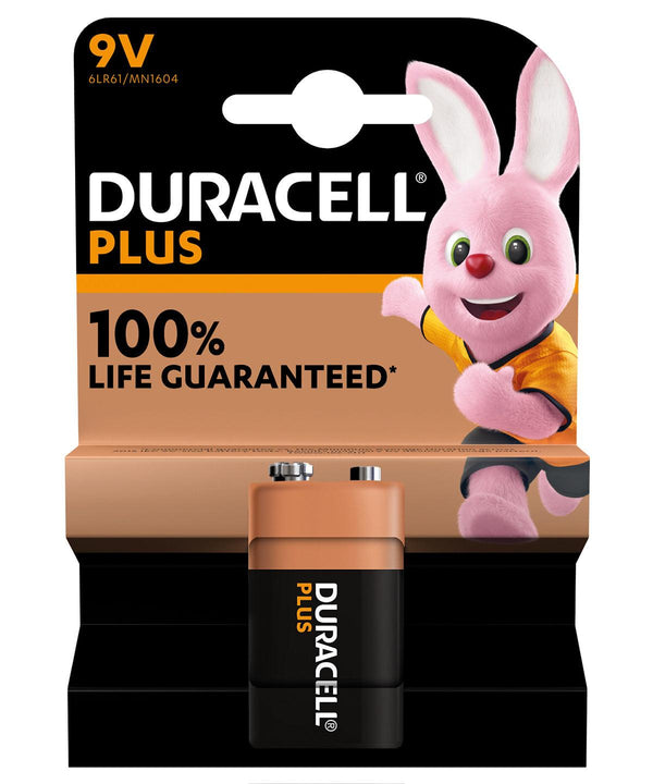 Standard - Duracell 9V battery Batteries Home & Living Christmas, Gifting & Accessories, Homewares & Towelling Schoolwear Centres