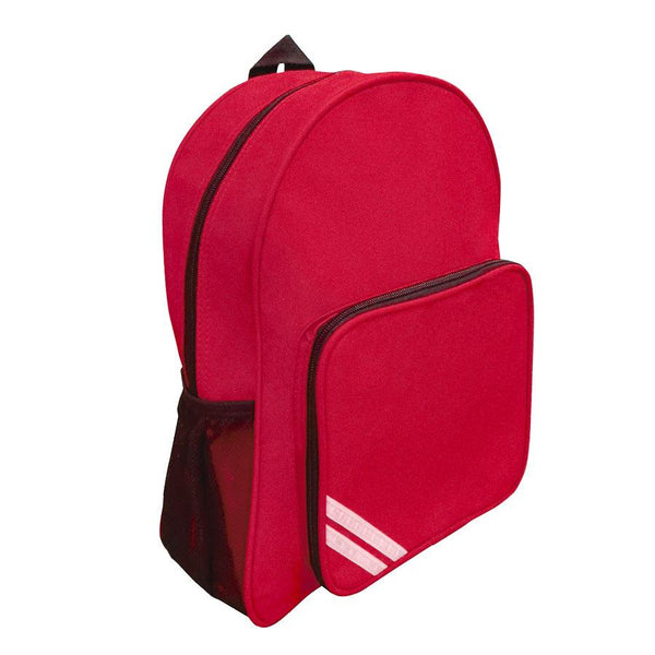 Felmore Primary School - Red Bookbag with School Logo - Schoolwear Centres | School Uniform Centres