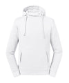 Pure organic high collar hooded sweatshirt