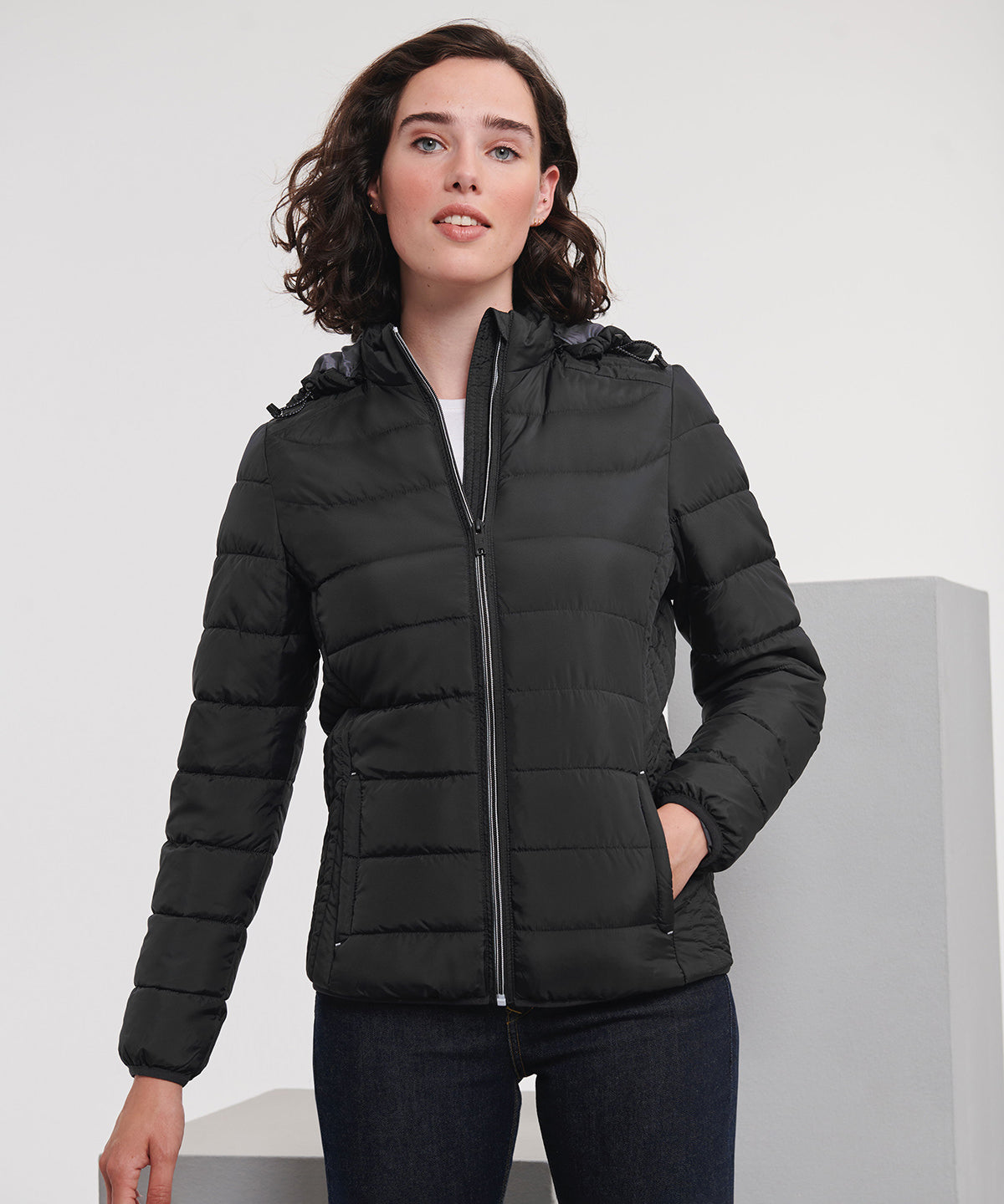 Women's hooded Nano jacket