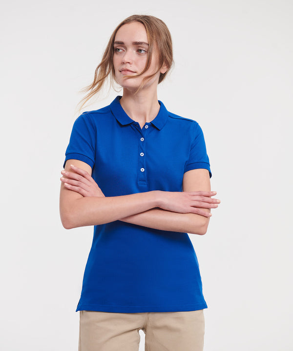 Women's stretch polo