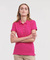 Women's stretch polo