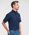 Short sleeve easycare Oxford shirt