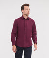 Long sleeve easycare fitted shirt