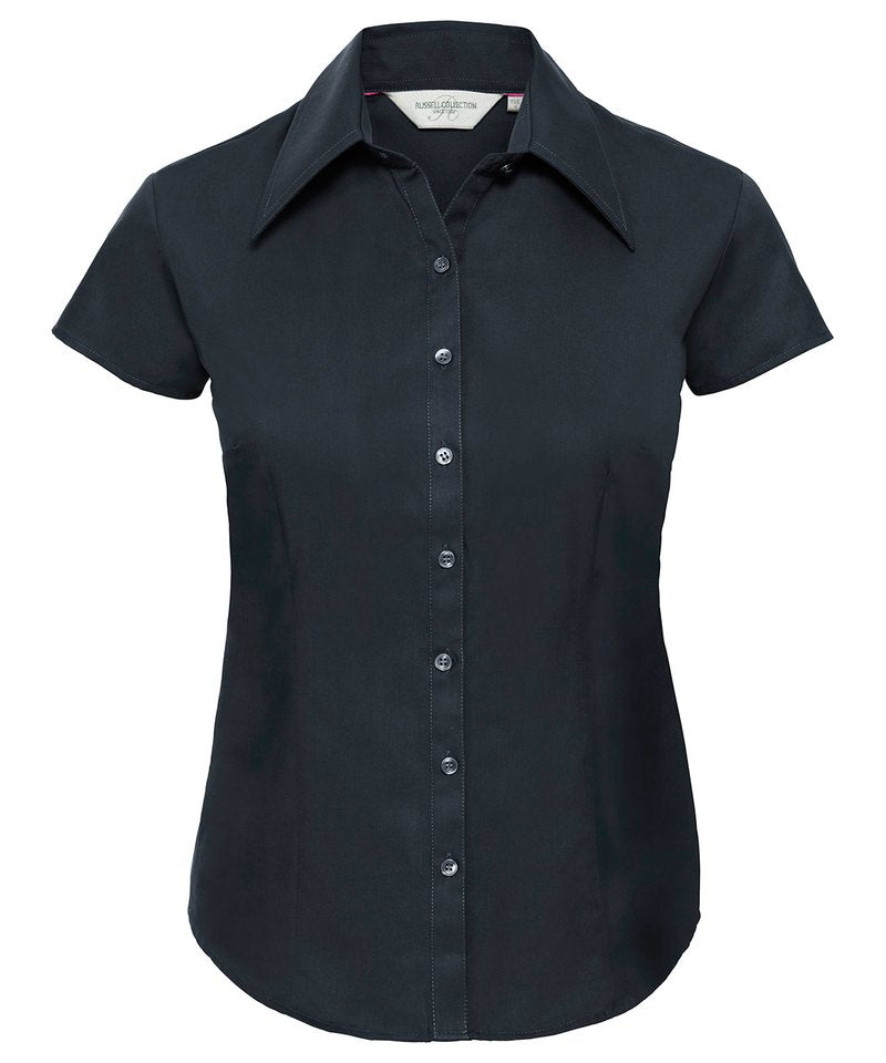 Women’s cap sleeve Tencel® fitted shirt