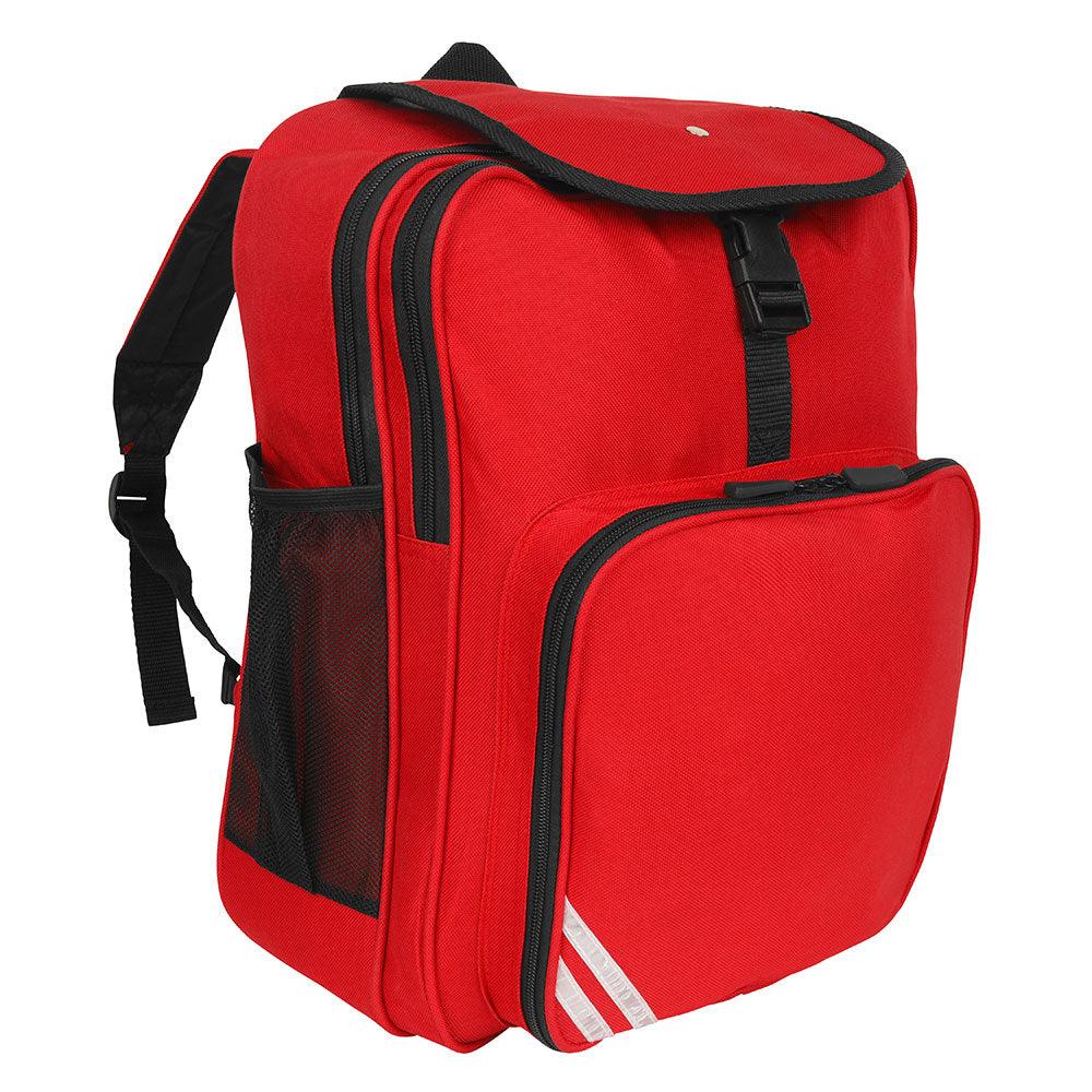 Barling Magna Primary Academy | Red School Bags | Bookbag | Backpacks | P E Bags with Hood / School Logo