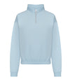 Women's cropped ¼-zip sweat