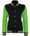 Electric varsity jacket
