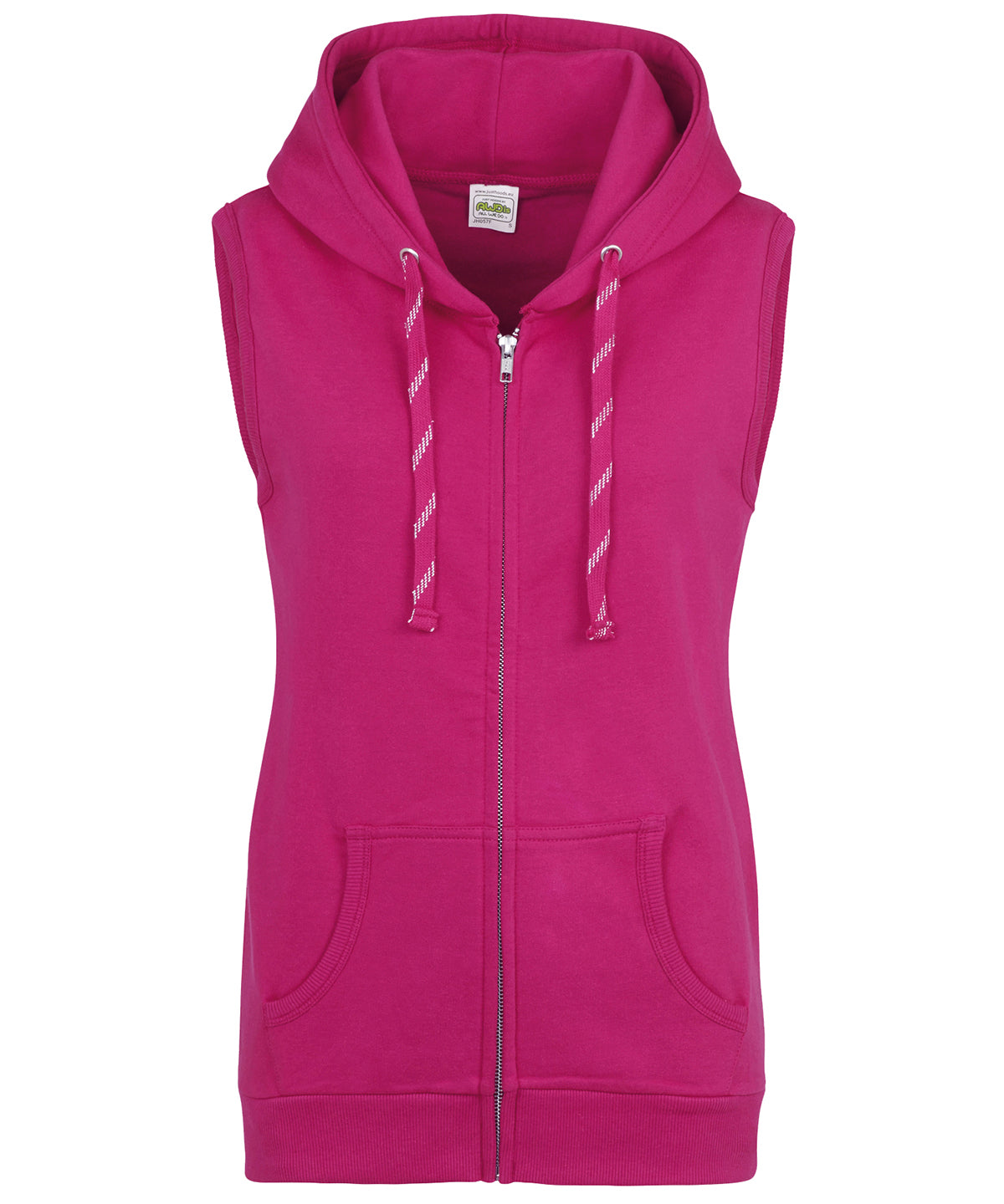 Women's sleeveless zoodie