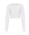 Women's long sleeve cropped T