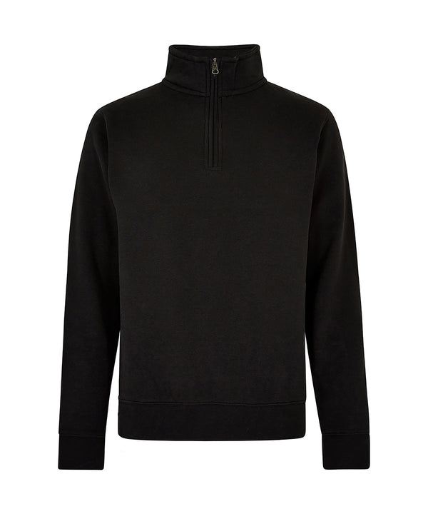 Regular fit ¼-zip sweatshirt