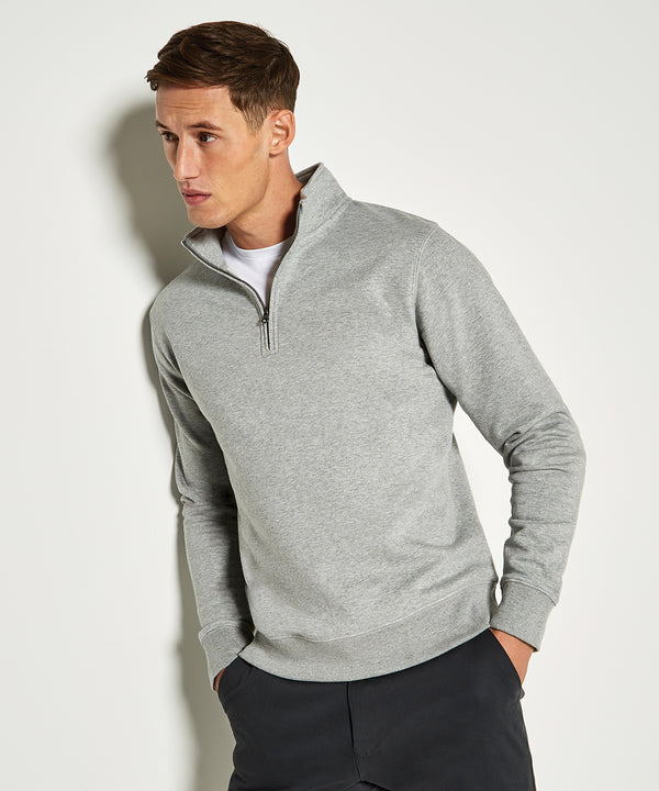 Regular fit ¼-zip sweatshirt