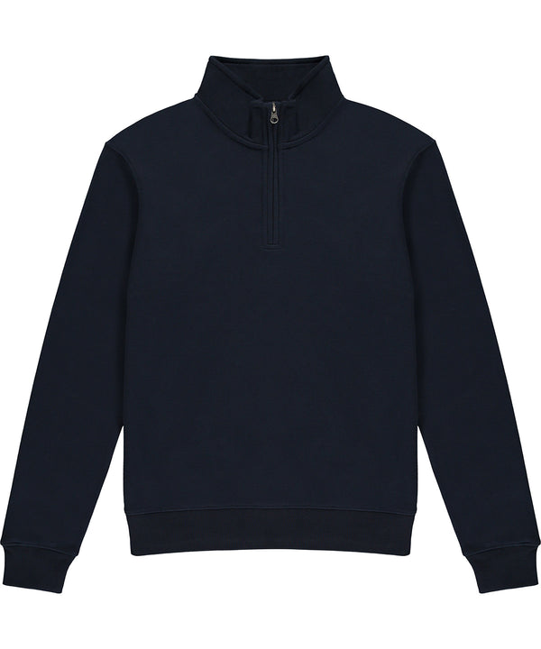 Regular fit ¼-zip sweatshirt