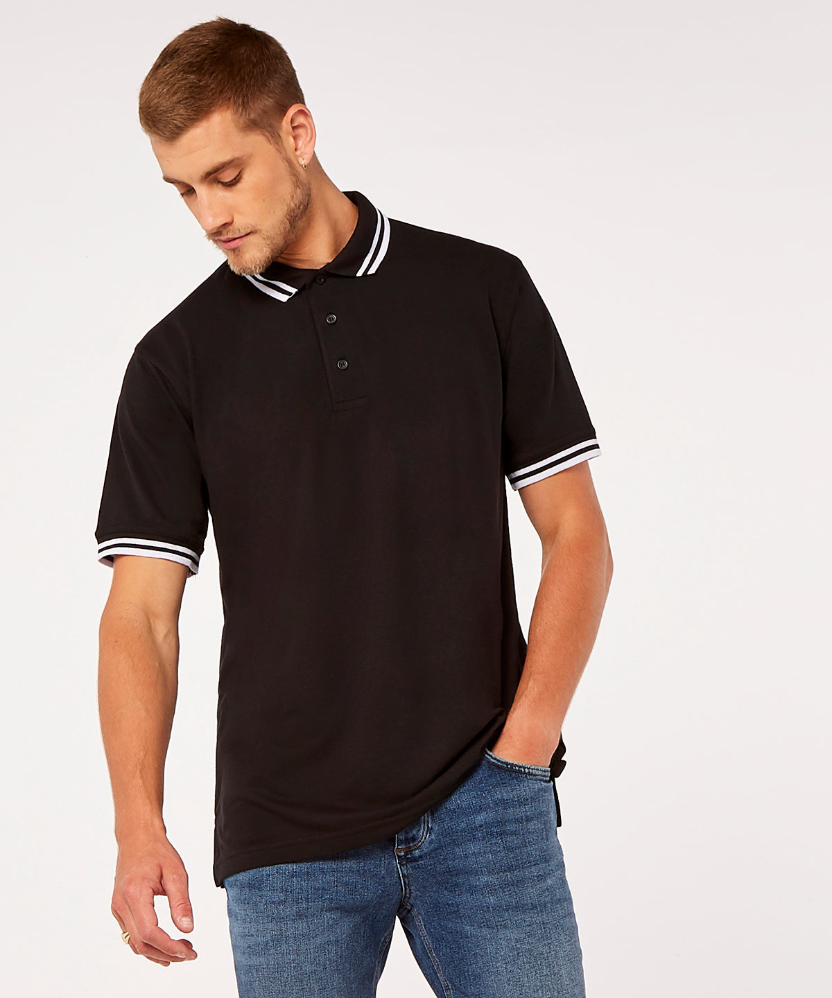 Tipped collar polo (classic fit)