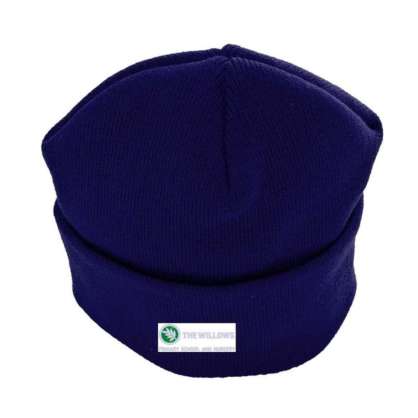 The Willows Primary School - Navy Baseball Cap & Beanie Hat with School Logo - Schoolwear Centres | School Uniform Centres