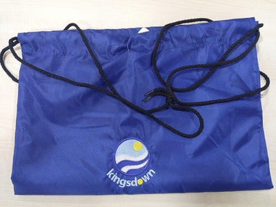 Kingsdown School - Royal Bookbag with School Logo - Schoolwear Centres | School Uniform Centres