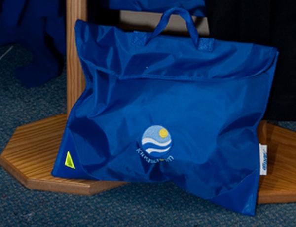 Kingsdown School - Royal Bookbag with School Logo - Schoolwear Centres | School Uniform Centres