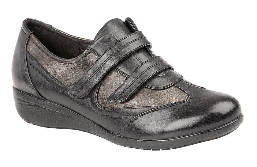 BOULEVARD  Twin Touch Fastening Shoe - Schoolwear Centres | School Uniforms near me