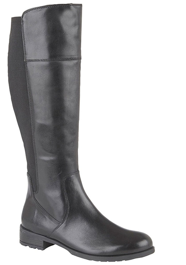 CIPRIATA 'SILVIA' (L083A) Elasticated Calf Inside Zip High Leg Boot - Schoolwear Centres | School Uniform Centres