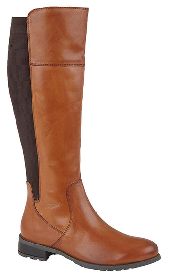 CIPRIATA 'SILVIA' (L083A) Elasticated Calf Inside Zip High Leg Boot - Schoolwear Centres | School Uniform Centres
