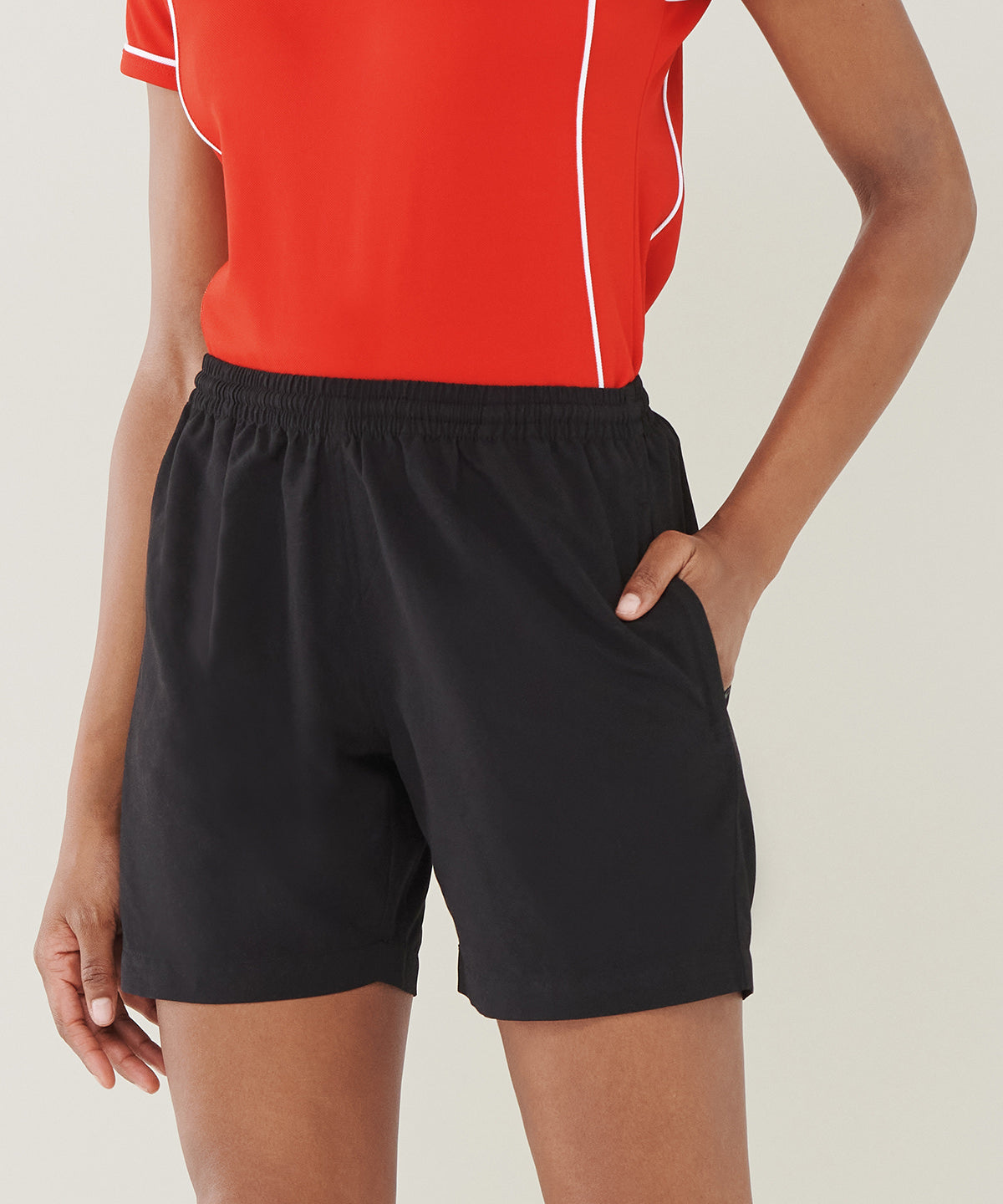 Women's microfibre shorts