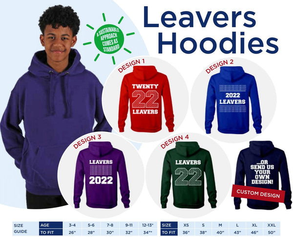 Leavers' Hoodies | School Leavers' Hoodie - Schoolwear Centres | School Uniforms near me