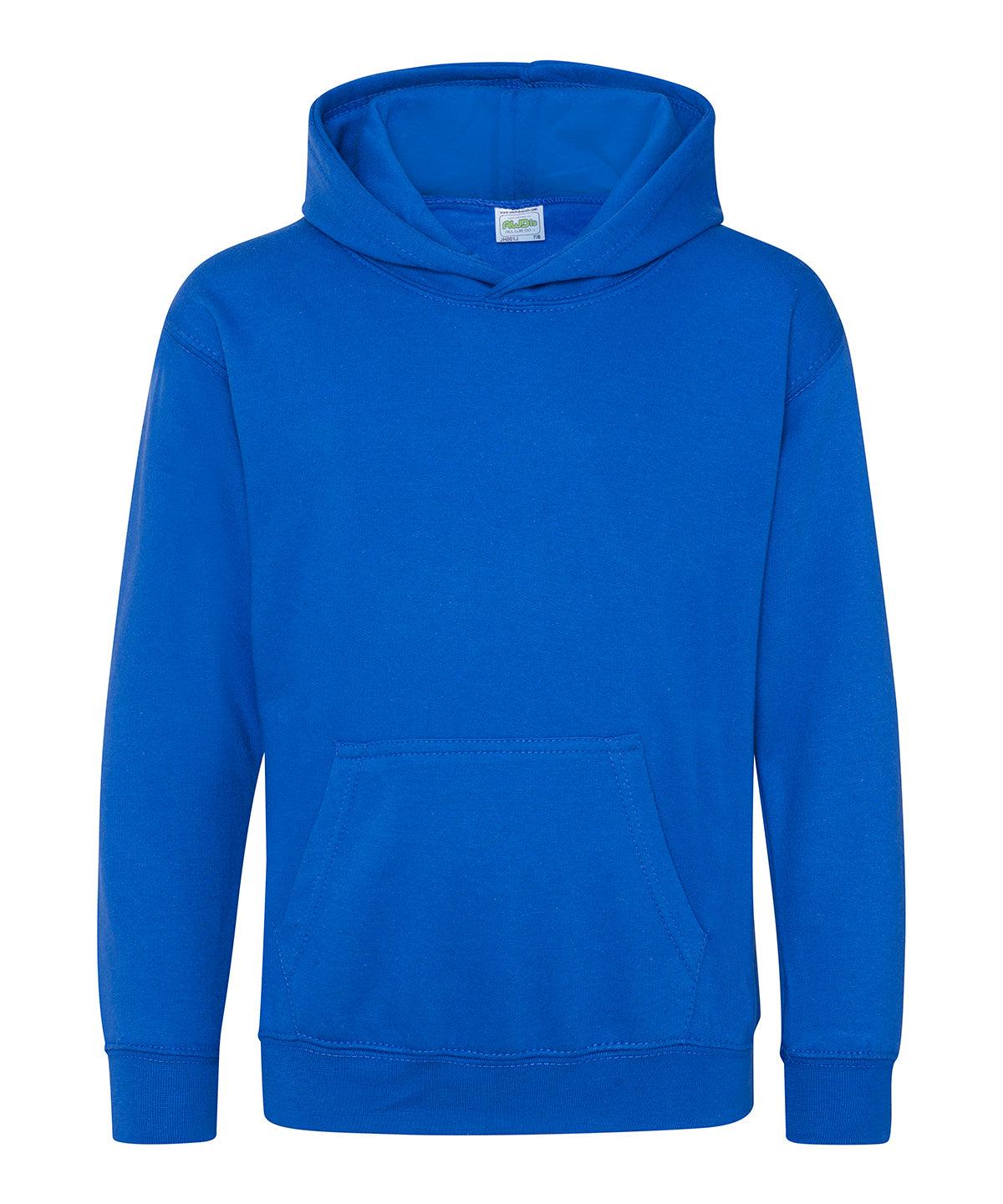 Leigh North Street School - Royal Blue (P E) Hoodie with School Logo - Schoolwear Centres | School Uniform Centres