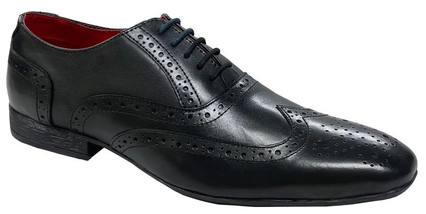 ROUTE 21 (M331) 5 Eye Brogue Oxford Shoe - Schoolwear Centres | School Uniform Centres