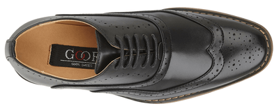 Goor M 363A Black PU Shoe - Schoolwear Centres | School Uniform Centres