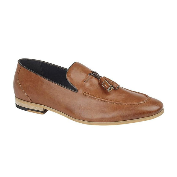 CAVANI  Tassle Loafer (men) Shoe | Tan - Schoolwear Centres | School Uniforms near me