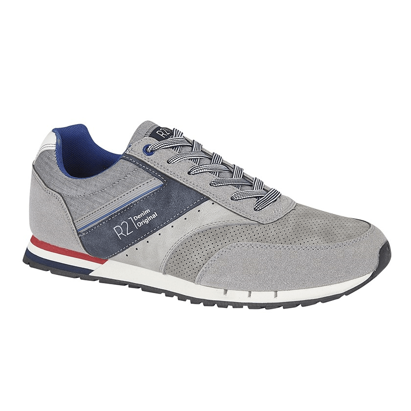 ROUTE 21 [DENIM M708] 6 Eye Casual Trainer - Schoolwear Centres | School Uniform Centres