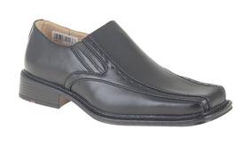 GOOR  978A Black PU Shoe - Schoolwear Centres | School Uniform Centres